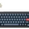 Keychron V2M-D3 klawiatura Uniwersalne USB + RF Wireless + Bluetooth QWERTY Angielski Czarny, Carbon