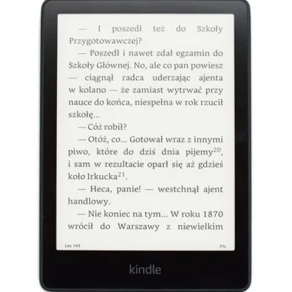 Kindle Paperwhite 5 (6,8'') - 16GB bez reklam + etui granatowe + 1100 ebooków GRATIS!