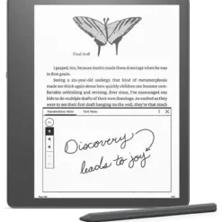 Kindle Scribe 16GB z rysikiem basic + oryginalne etui skórzane Czarne + 1100 ebooków GRATIS!