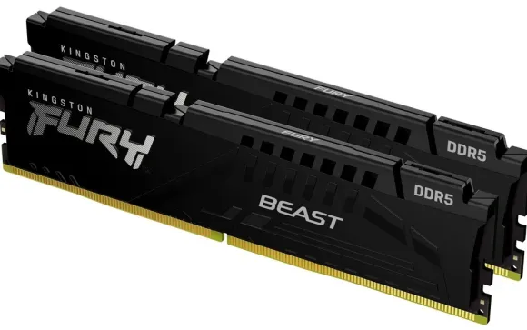 Kingston Fury Beast Black 32GB 1x32GB 6000MHz DDR5 CL36 DIMM KF560C36BBE2-32
