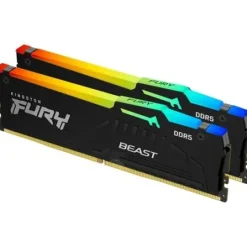 Kingston Fury Beast RGB, DDR5, 16 GB, 6000MHz, CL36 (KF560C36BBEAK2-16)