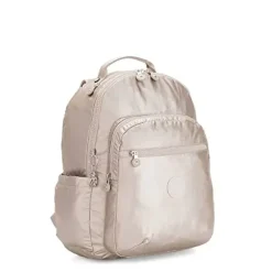 Kipling Basic Plus Seoul Plecak 44 cm przegroda na laptopa metallic glow KI4034-48I