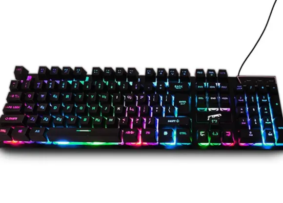 Klawiatura RGB komputerowa gamingowa