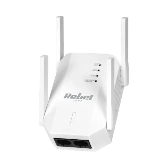 KOM1031 Repeater wzmacniacz WiFi 2.4+5 GHz Rebel