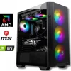 KOMPUTER GAMINGOWY RYZEN 5 RTX 4060 16GB DDR4 500GB M2