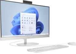 Komputer AIO HP 27-cr0301nj / 928Y3EA / Intel i5-13 / 16GB / SSD 1TB / Intel Xe / FullHD / WINDOWS 11 PRO / Biały