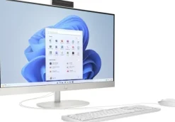 Komputer All in One HP 27-cr0045nf / 9X918EA / AMD Ryzen 7 / 32GB / SSD 1TB / AMD Radeon / FullHD / Win 11 / Biały