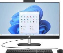 Komputer All in One HP 27-cr1001nv / A1LL4EA / Intel Ultra 7 / 16GB / SSD 1TB / Intel Xe / Dotyk / FullHD / Win 11 / Czarny