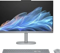 Komputer HP OmniStudio X AiO 27-cs0755ng / AQ5P1EA / Intel Ultra 5 / 16GB / SSD 1TB / Intel Arc / FHD / Win 11 / Dotyk / Srebrny