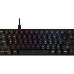 Krux Qara 60% - Outemu Red - czarny