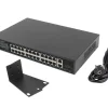 LANBERG POE RACK 19" 24X 1GB POE+/2X GB/2X SFP 360W RSGE-24P-2GE-2S-360