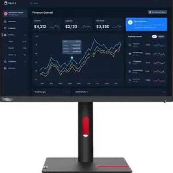 Lenovo ThinkVision T23i-30 (63B2MAT6EU) Czarny
