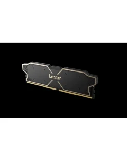 Lexar 32Gb Kit 2X16Gb Thor Ddr5 6000 Cl38 1.3V Memory With Heatsink And Rgb Lighting Black Color Dual Pack LD5U16G60C38BGRGD LD5U16G60C38BG-RGD