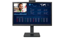 LG 24CQ651W-BP komputer wielofunkcyjny All-in-One Intel® Pentium® N6005 60,5 cm (23.8") 1920 x 1080 px All-in-One PC 8 GB DDR4-SDRAM 256 GB SSD Windows 10 IoT Enterprise Wi-Fi 6 (802.11ax) Czarny