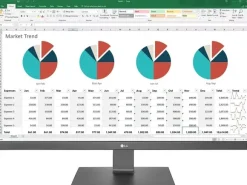 LG Monitor 27" 27UK670P-B