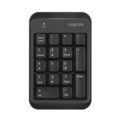 LogiLink Klawiatra numeryczna Bluetooth v5.1 Czarna ID0201