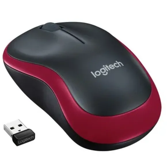 Logitech M185 czerwona (910-002240)