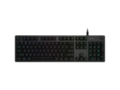 Logitech G G512 CARBON LIGHTSYNC RGB Mechanical Gaming Keyboard with GX Brown switches klawiatura USB Portugalski Węgiel