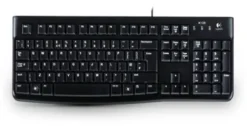 Logitech K120 Corded Keyboard Black OEM  HUN  USB  EMEA 920-002640