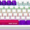 LORGAR KBP70TKLW, Wireless TKL Mechanical Gaming Keyboard Pro, White, EN layout