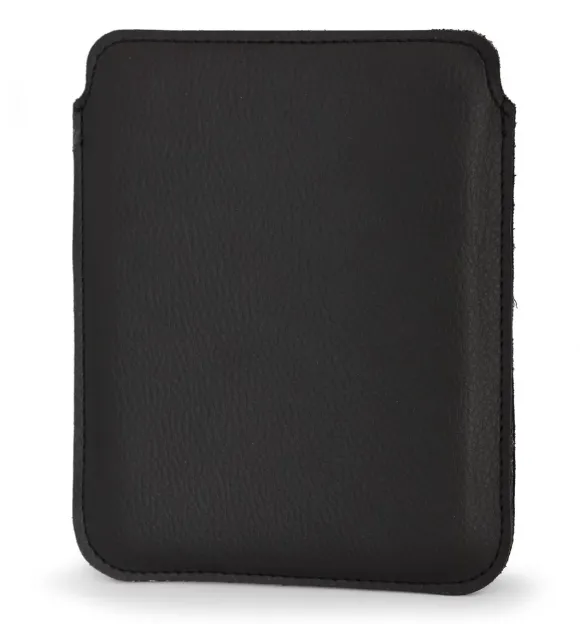 LURESKO Skórzane etui na ebook Pocketbook Touch Lux 4/5 (czarny)