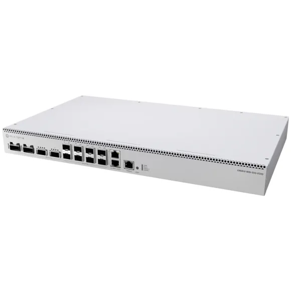 MikroTik Cloud Router Switch CRS812 DDQ (CRS812-8DS-2DQ-2DDQ-RM)