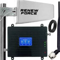 Mocny Wzmacniacz Sygnału Internetu Gsm/Gprs Edge Lte 2G/3G/4G Lte +2 Anteny Jfy-Cpa