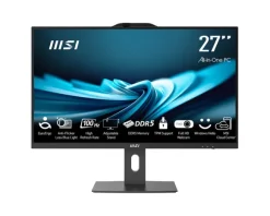 MSI AIO PRO AP272P 14M-867XEU i5-14400 27" IPS LED FHD Non-Touch Anti-Glare 16GB SSD512GB M.2 AX211 WiFi 6E NoOS Black