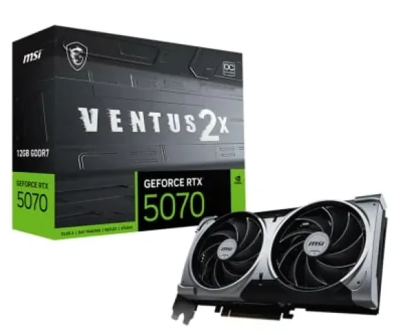 MSI GeForce RTX 5070 Ventus 2X OC 12GB GDDR7 DLSS4
