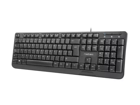 Natec Trout Slim Czarna ES (NKL-1720)