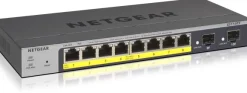 Netgear Przełącznik Smart 8x1GB PoE 2xSFP GS110TP