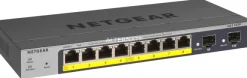 Netgear Przełącznik Smart 8x1GB PoE 2xSFP GS110TP