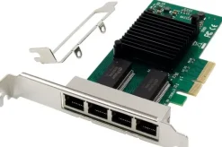 Network Card PCIe x4 I350-T4