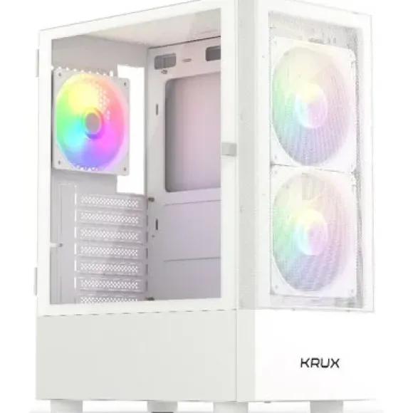 Obudowa Krux Vako biała RGB (KRXD005)