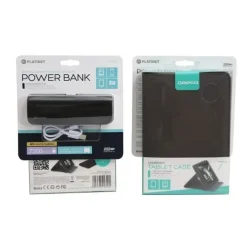 OMEGA Etui do tabletu TABLET/E-BOOK 7&quot MARYLAND BLACK + POWER BANK 7200