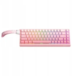 Onikuma Klawiatura ONIKUMA G69 różowa QWERTY