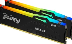 Pamięć Kingston Fury Beast RGB, DDR5, 32 GB, 6000MHz, CL36 KF560C36BBE2AK2-32