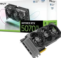 PNY GeForce RTX 5070 Ti Triple Fan 16GB GDDR7 DLSS4 VCG5070T16TFXPB1