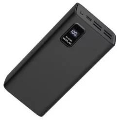 Powerbank PLATINET 30000mAh PD 3.0 QC 3.0 LED Screen (PMPB30WQC728B) Czarna