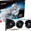 POWERCOLOR Hellhound Reva AMD Radeon RX 9070 XT 16GB GDDR6 x HDMI 2.1b 3 x DisplayPort 2.1a RX9070XT 16G-L/OC/REVA