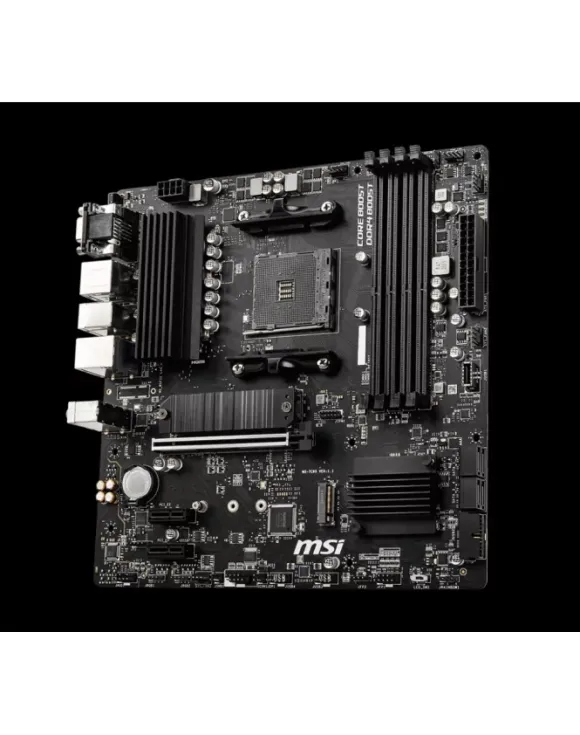 Płyta główna MSI B550M PRO-VDH Support for 3rd Gen AMD Ryzen Processors future AMD Ryzen with BIOS update 4xDIMM 4xSATAIII 2xM.2 AM4 mATX 105W