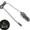 Qoltec Ładowarka/zasilacz samochodowy do Tabletu 9V-2.1A, wtyk: 2.5x0.7 7917.ŁAD (7917.ŁAD SAM)