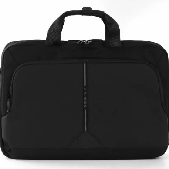 Roncato Clayton Briefcase 44 cm przegroda na laptopa nero