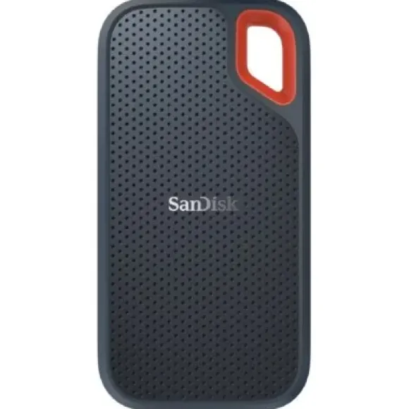 SanDisk Dysk zewnętrzny SSD Extreme Portable V2 4 TB Czarno-pomarańczowy SDSSDE61-4T00-G25 SDSSDE61-4T00-G25
