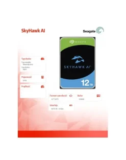 seagate Dysk twardy SkyHawk AI 12TB 3,5 cali 512MB