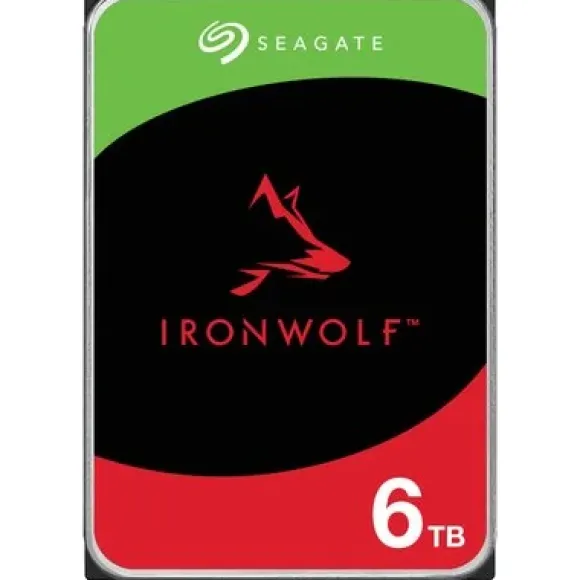 SEAGATE NAS HDD 6TB IronWolf 5400rpm 6Gb/s SATA 256MB cache 3.5inch