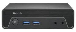 Shuttle Nano PC NE10N Wielkość PC 0.6L Czarny N100 Intel SoC NE10N