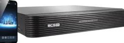 Sieciowy rejestrator 8 kanałowy BCS-B-NVR0801-8P(2.0) do 8MPx wbudowany switch POE