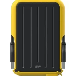 Silicon Power Dysk zewnętrzny Armor A66 1TB 2,5" USB 3.2 IPX4 Yellow SP010TBPHD66SS3Y