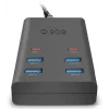 Stacja ładująca SBS z 4 portami USB-A i 2 USB-C TETR4USB2CPD25WK